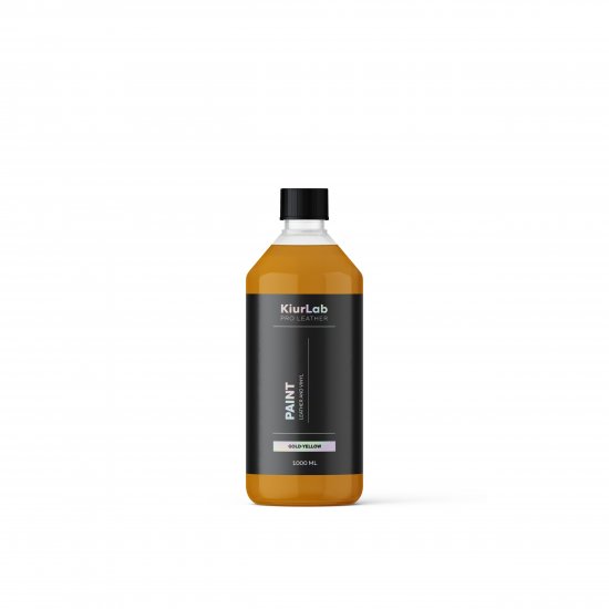 Pro Leather And Vinyl Paint - Barva na kůži a vinyl - 1L , Gold Yellow