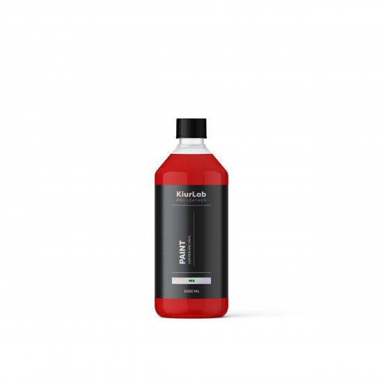 Pro Leather And Vinyl Paint - Barva na kůži a vinyl - 1L , Red