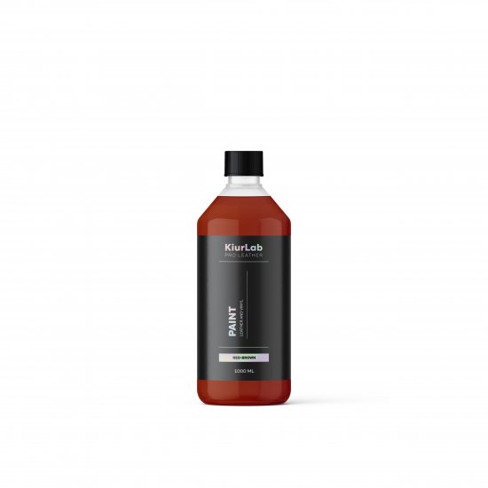 Pro Leather And Vinyl Paint - Barva na kůži a vinyl - 1L , Red Brown