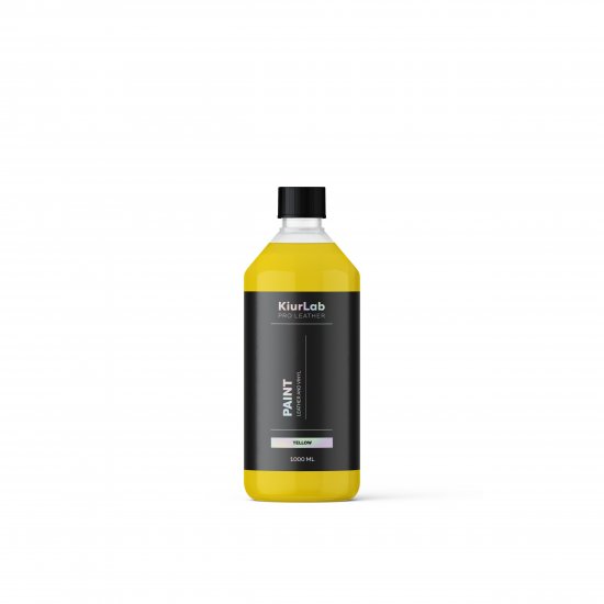 Pro Leather And Vinyl Paint - Barva na kůži a vinyl - 1L , Yellow