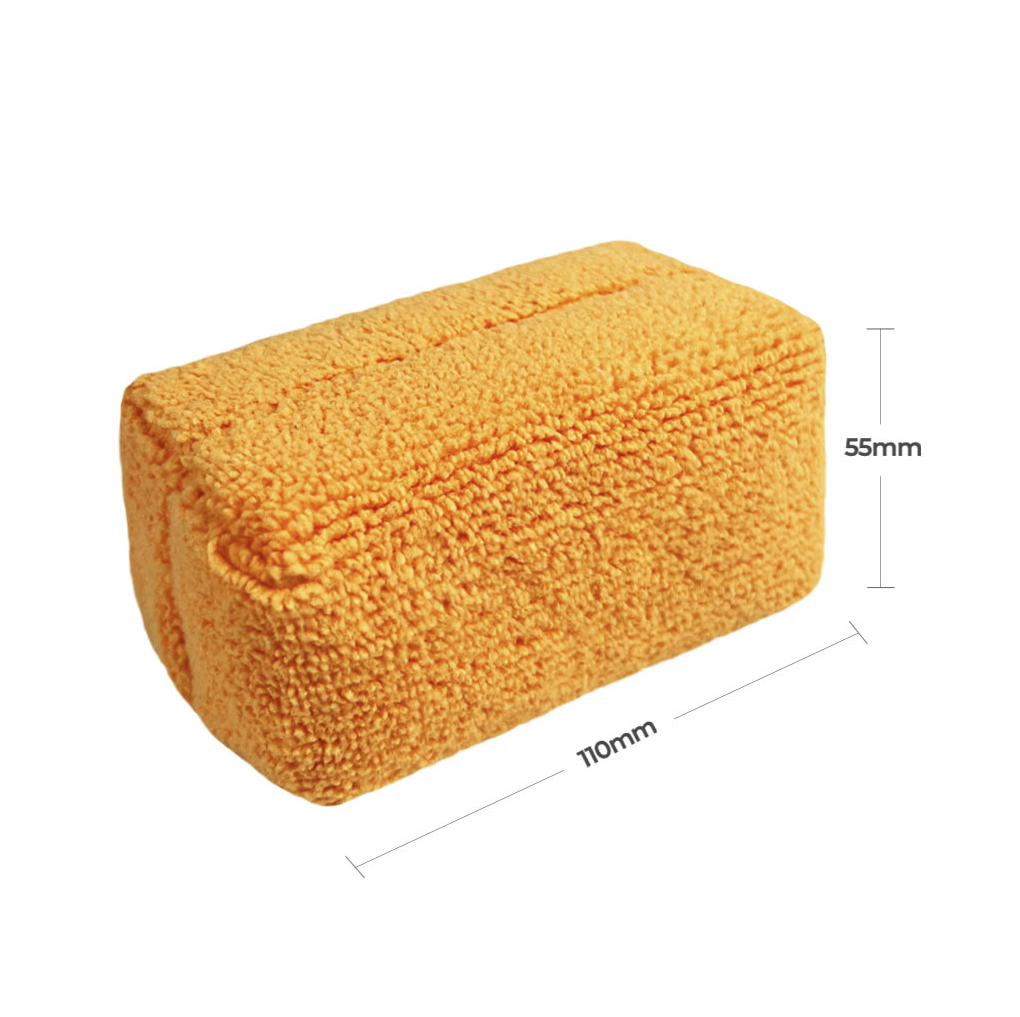 mikrovláknový aplikátor, 11x5,5 cm, oranžový 2ks-5